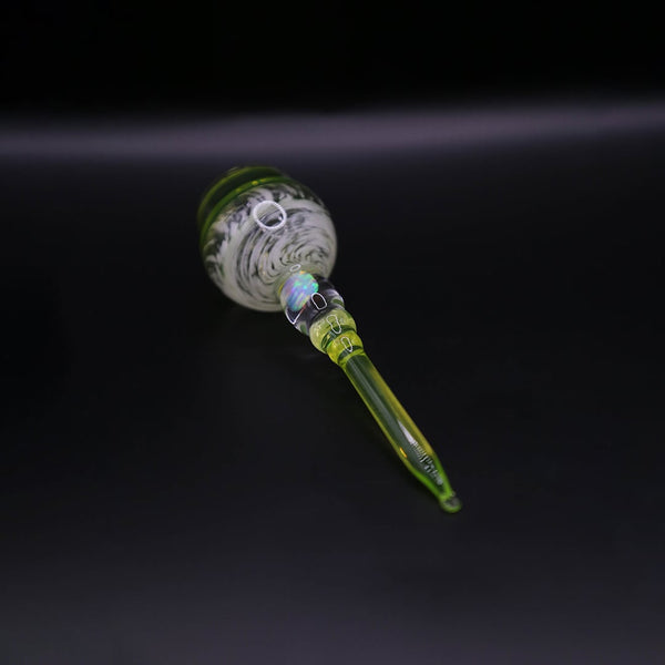 Baked Kreations Glass Green UV Carb Cap/Tool