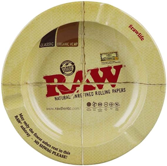 RAW Round Metal Ashtray
